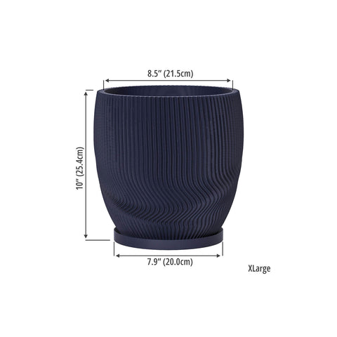 Deep Ocean Blue Risa