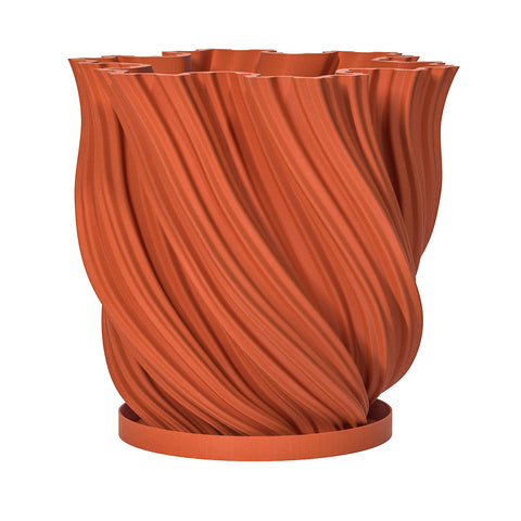 Terracotta Orange Fractal