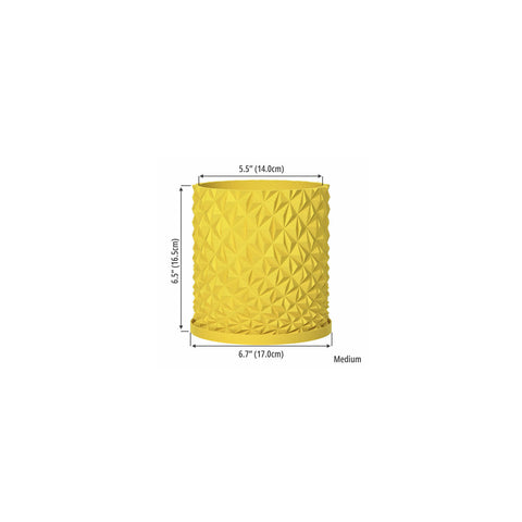 Lemon Yellow Knurl