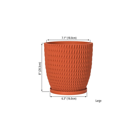 Terracotta Orange Vine