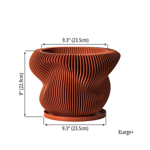 Terracotta Orange Mira