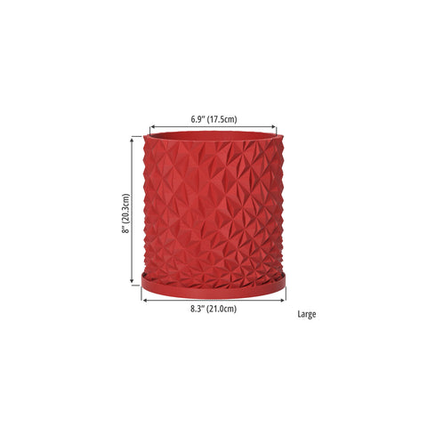 Lava Red Knurl