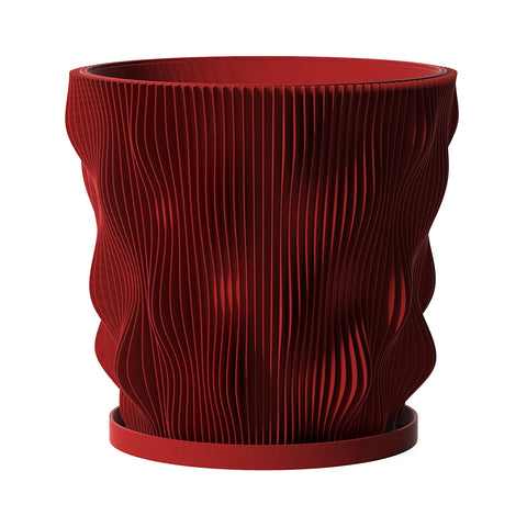 Lava Red Wave