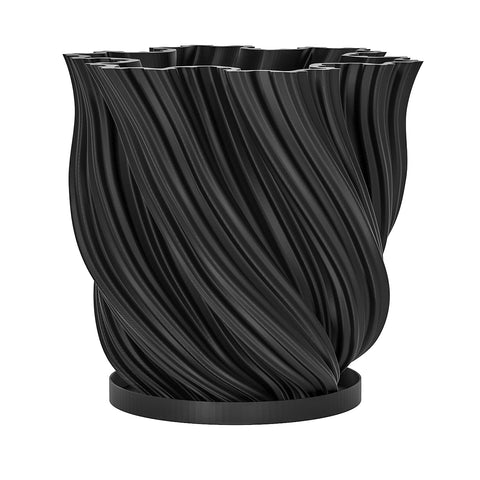 Charcoal Black Fractal