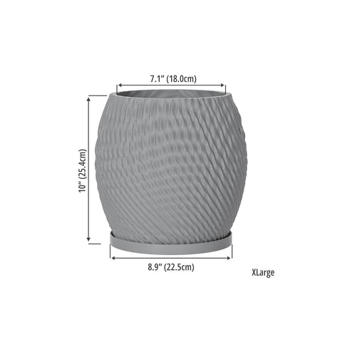 Concrete Grey Ripple