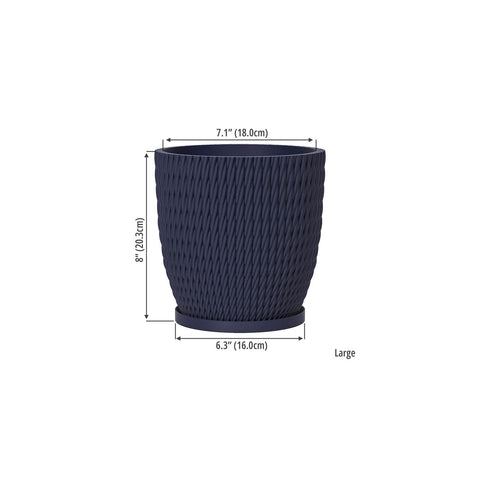 Deep Ocean Blue Vine