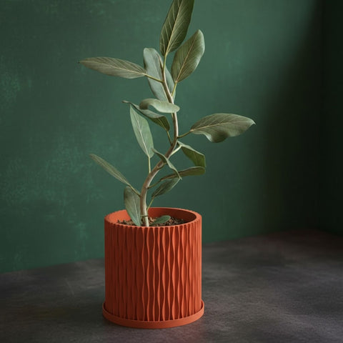 Terracotta Orange Mica