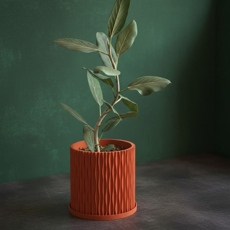 Terracotta Orange Mica