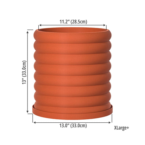 Terracotta Orange Slinky