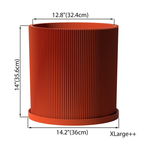 Terracotta Orange Ray