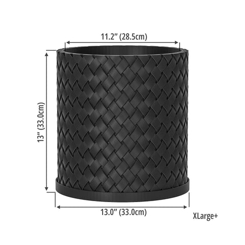 Charcoal Black Weave