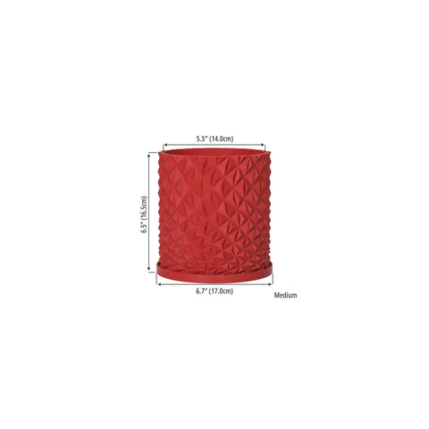 Lava Red Knurl