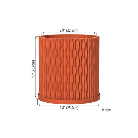 Terracotta Orange Mica