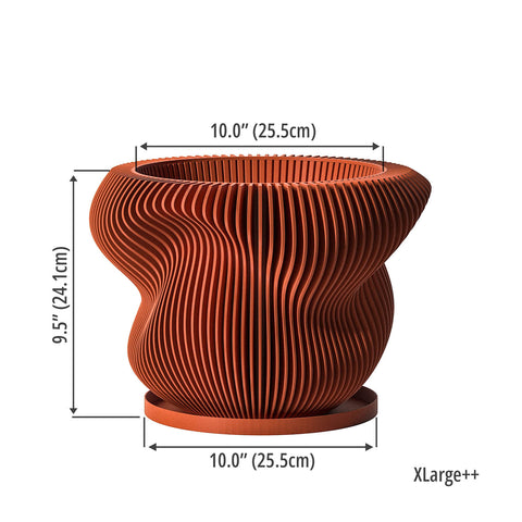 Terracotta Orange Mira