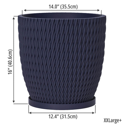 Deep Ocean Blue Vine