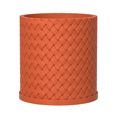 Terracotta Orange Weave