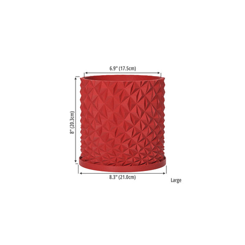 Lava Red Knurl