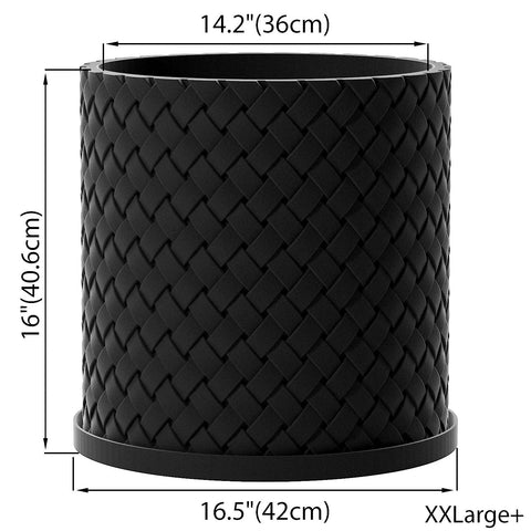 Charcoal Black Weave