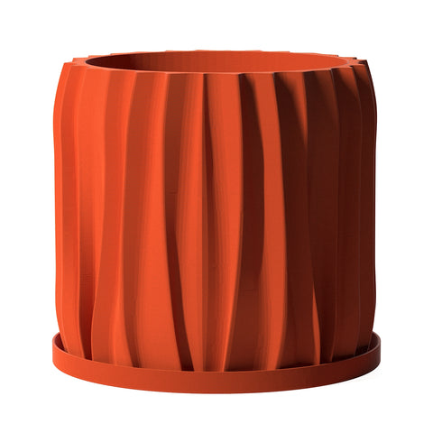 Terracotta Orange Kurtain