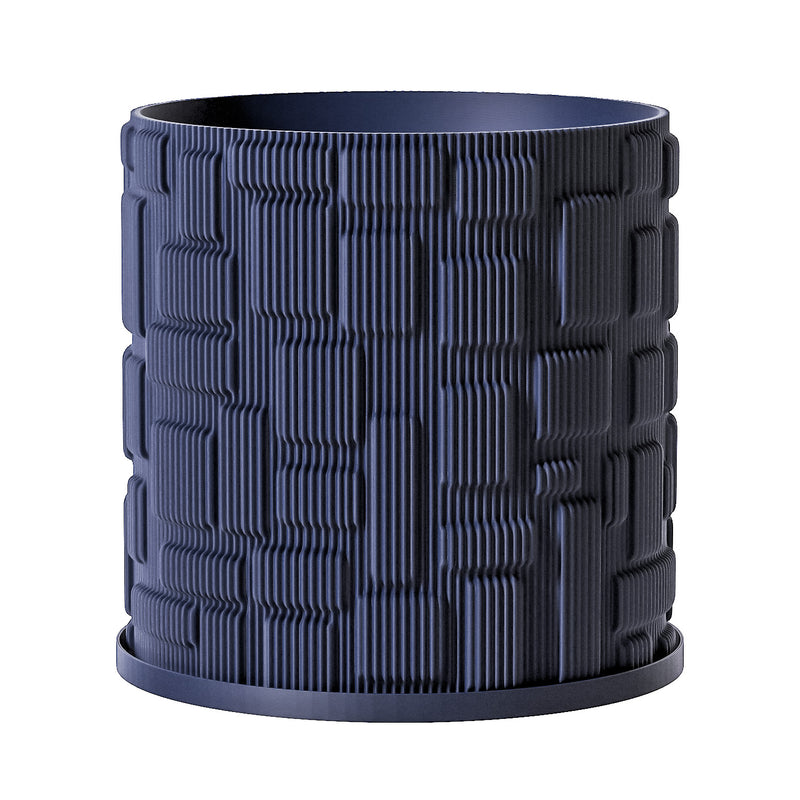 Deep Ocean Blue GridLock