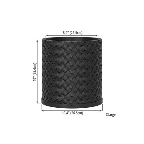 Charcoal Black Weave