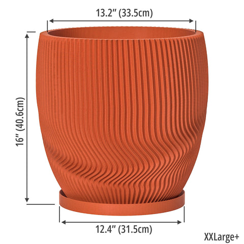 Terracotta Orange Risa