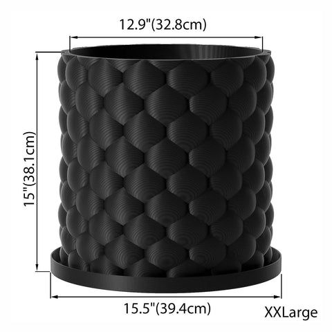 Charcoal Black Bubble
