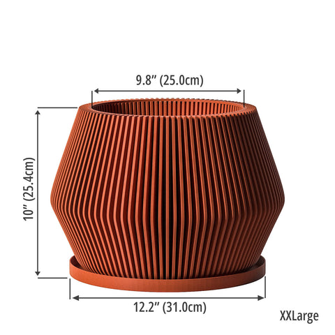 Terracotta Orange Echo