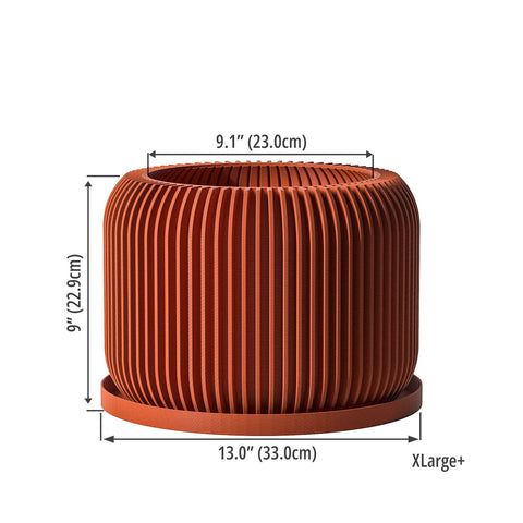 Terracotta Orange Nest