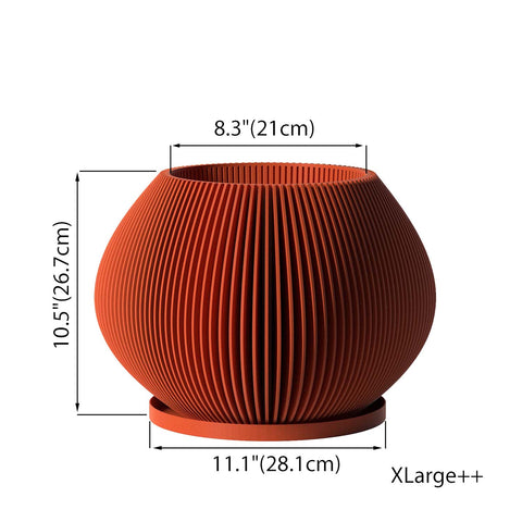 Terracotta Orange Luna