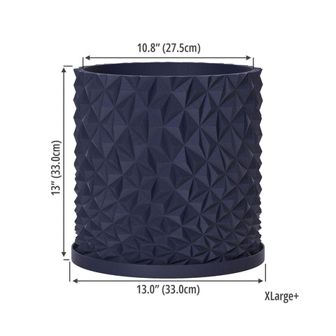 Deep Ocean Blue Knurl