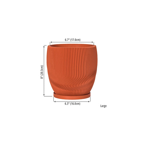 Terracotta Orange Risa