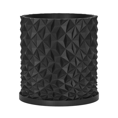 Charcoal Black Knurl