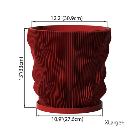 Lava Red Wave