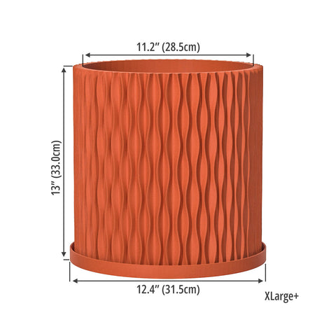 Terracotta Orange Mica