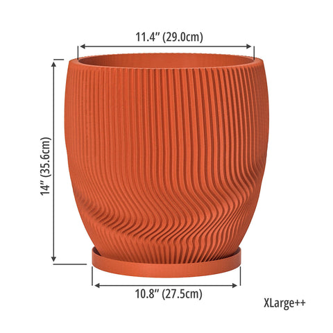 Terracotta Orange Risa