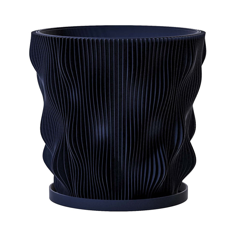 Deep Ocean Blue Wave