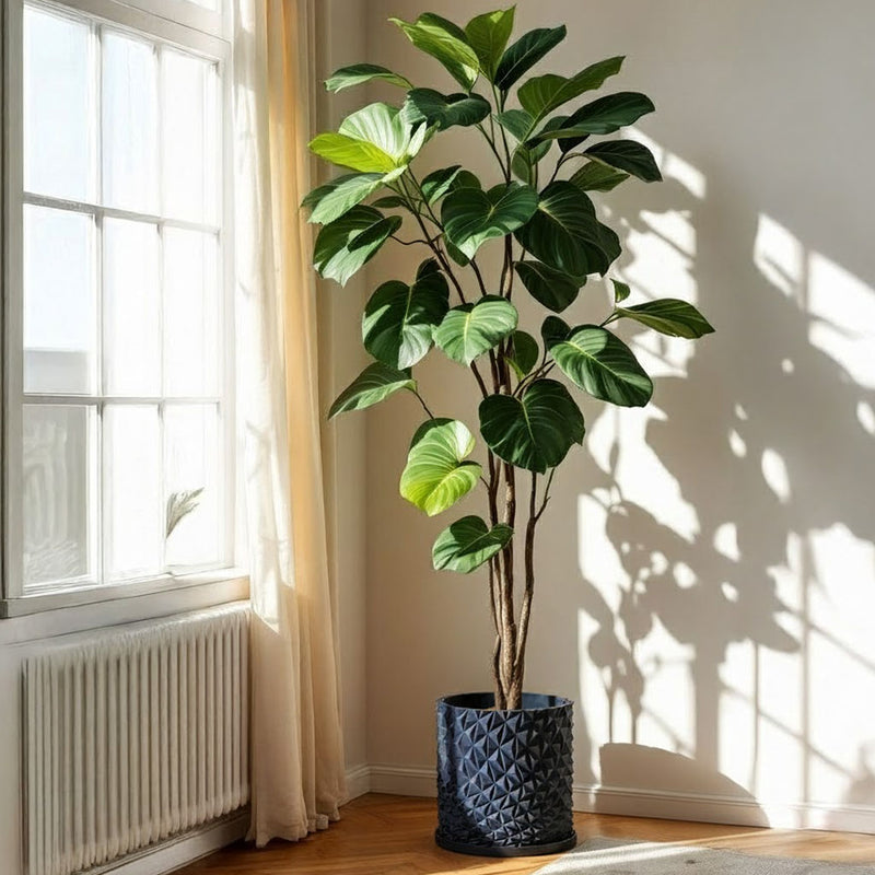 Deep Ocean Blue Knurl