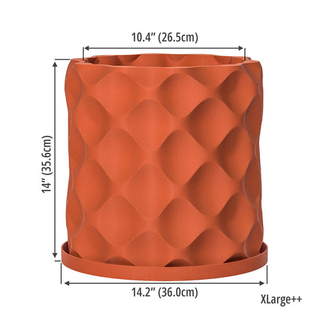 Terracotta Orange Scoop