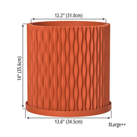 Terracotta Orange Mica