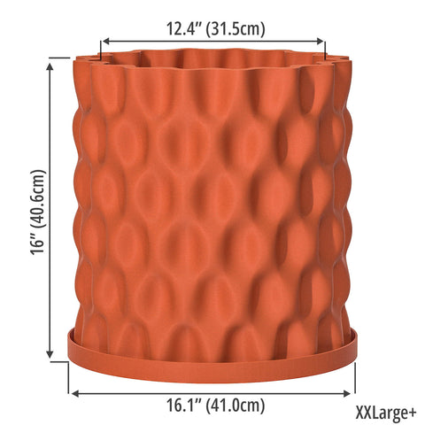 Terracotta Orange Plop