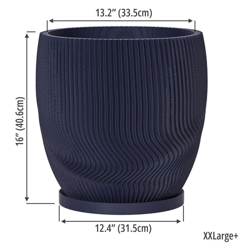 Deep Ocean Blue Risa