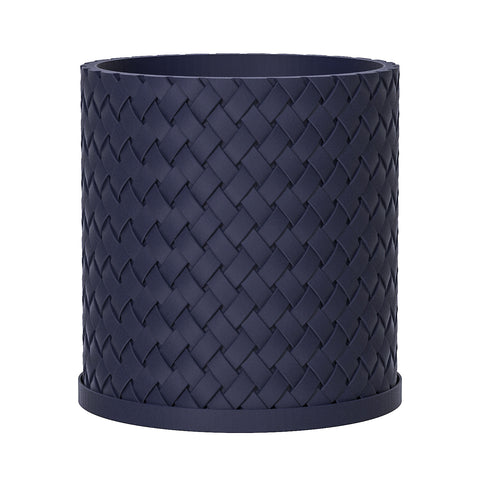 Deep Ocean Blue Weave