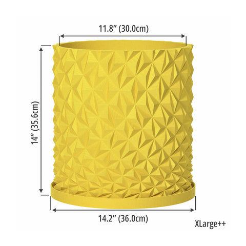 Lemon Yellow Knurl