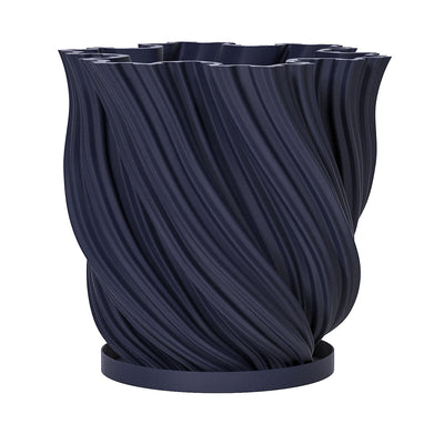 Deep Ocean Blue Fractal