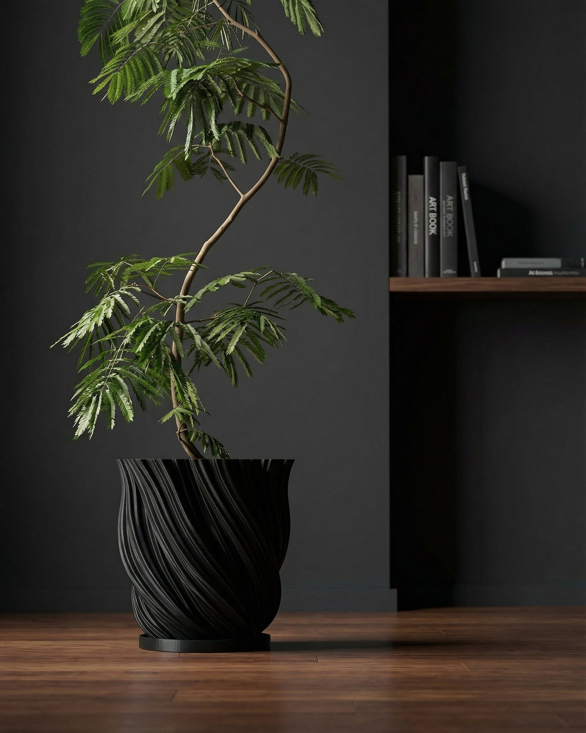 floor planter pot Planter Pot With Drainage, Saucer Included