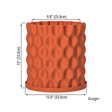 Terracotta Orange Plop