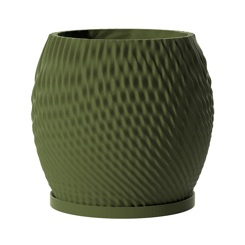 Avocado Green Ripple